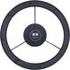 Bellamy 22 inch 100.00 watt Matte Black Table Lamp Portable Light in Black Faux Rattan