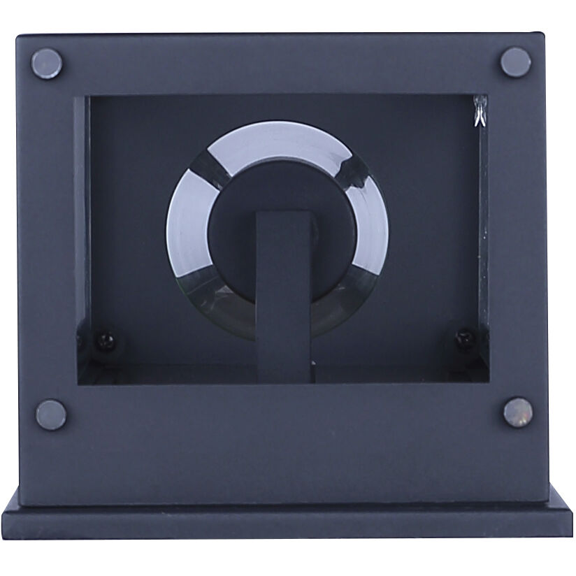 Miller 1 Light 5.5 inch Black/Gold Outdoor Lantern