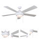 Preston III 52 inch White Indoor Fan