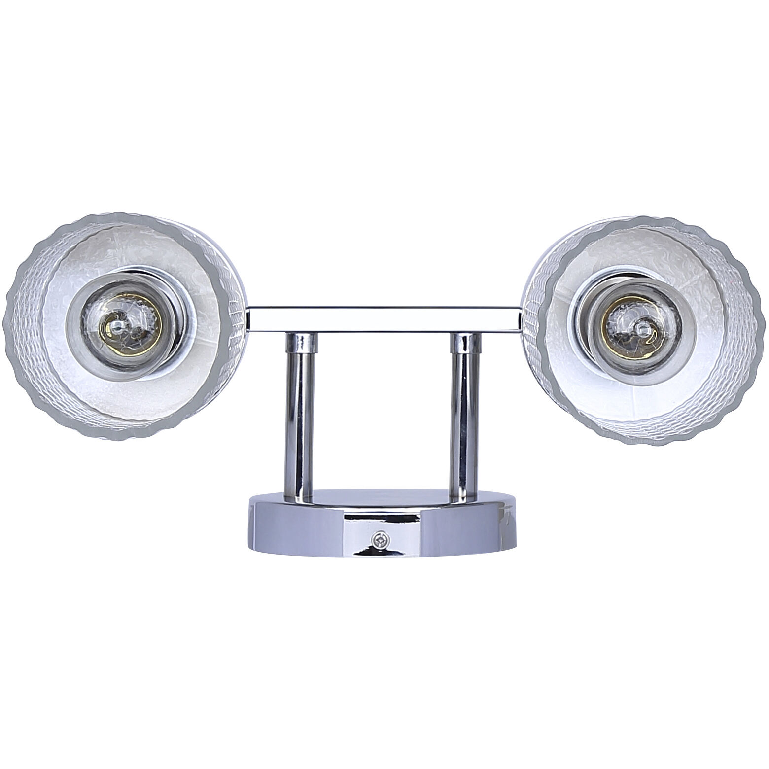 Eden 2 Light 12.88 inch Chrome Vanity Light Wall Light