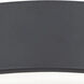 Fanbos LED Matte Black Industrial Fan Light Kit