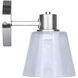 Luelle 1 Light 7.88 inch Brushed Nickel Vanity Light Wall Light