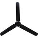 DC 60 inch Black Industrial Ceiling Fan