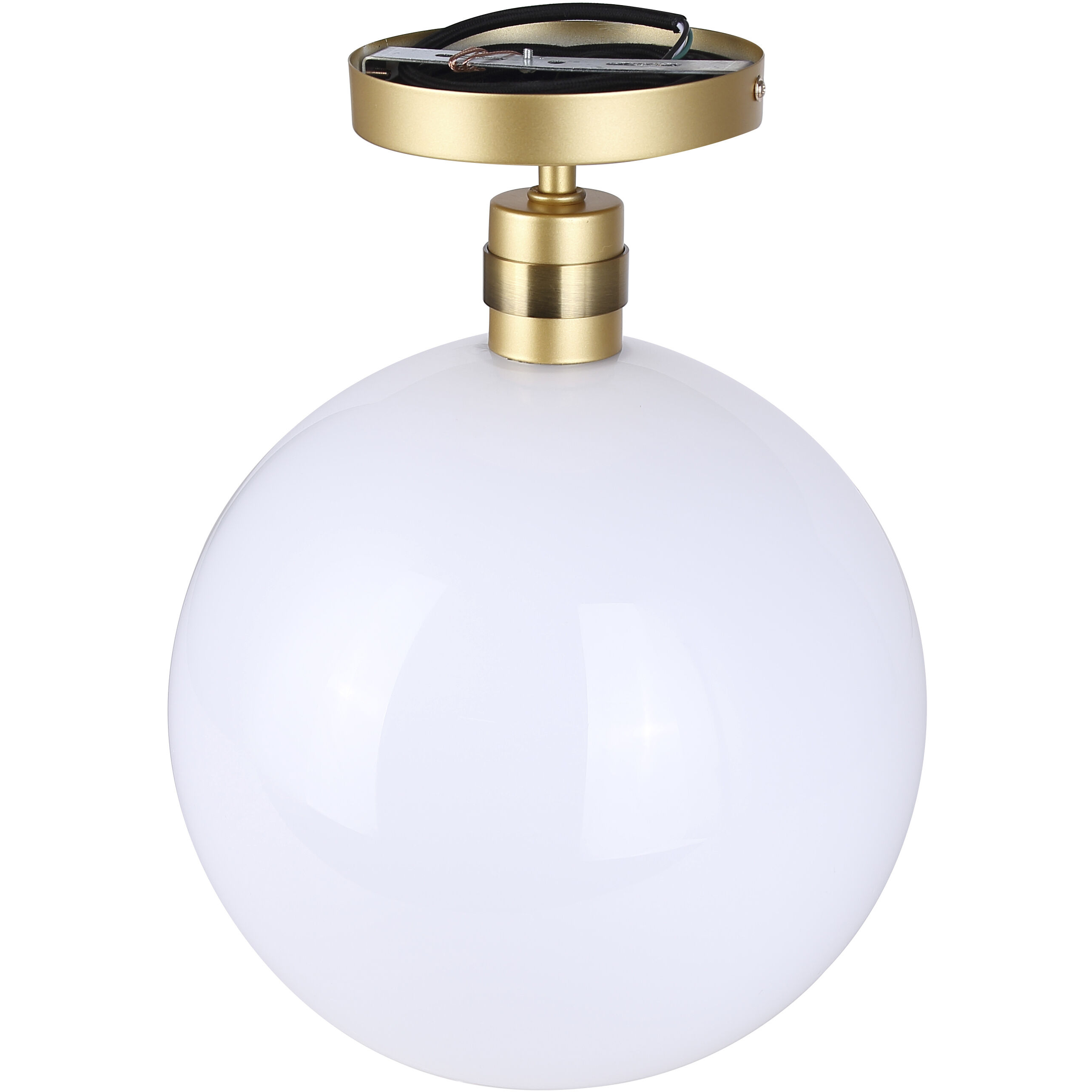 Monroe 1 Light 11.75 inch Gold Pendant Ceiling Light