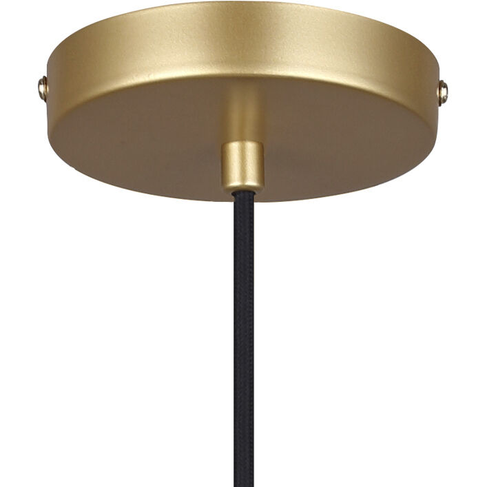 Monroe 1 Light 11.75 inch Gold Pendant Ceiling Light