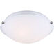 Madison 3 Light 16 inch Brushed Pewter Flush Mount Ceiling Light