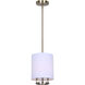 Bonnie 1 Light 8 inch Gold Pendant Ceiling Light