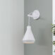 Byck 1 Light 7 inch Matte White Wall Fixture Wall Light