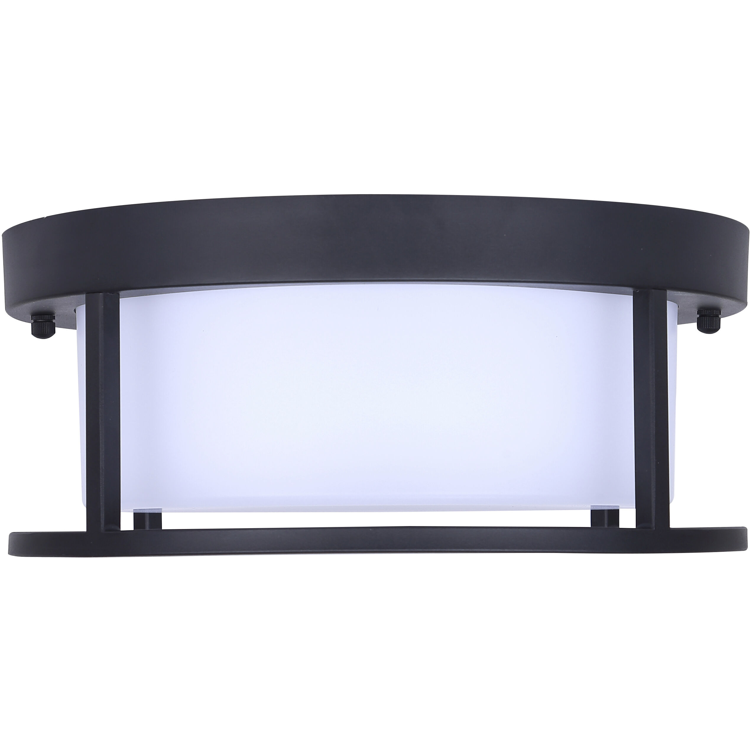 Vero LED 12 inch Black Outdoor Ceiling Lantern
