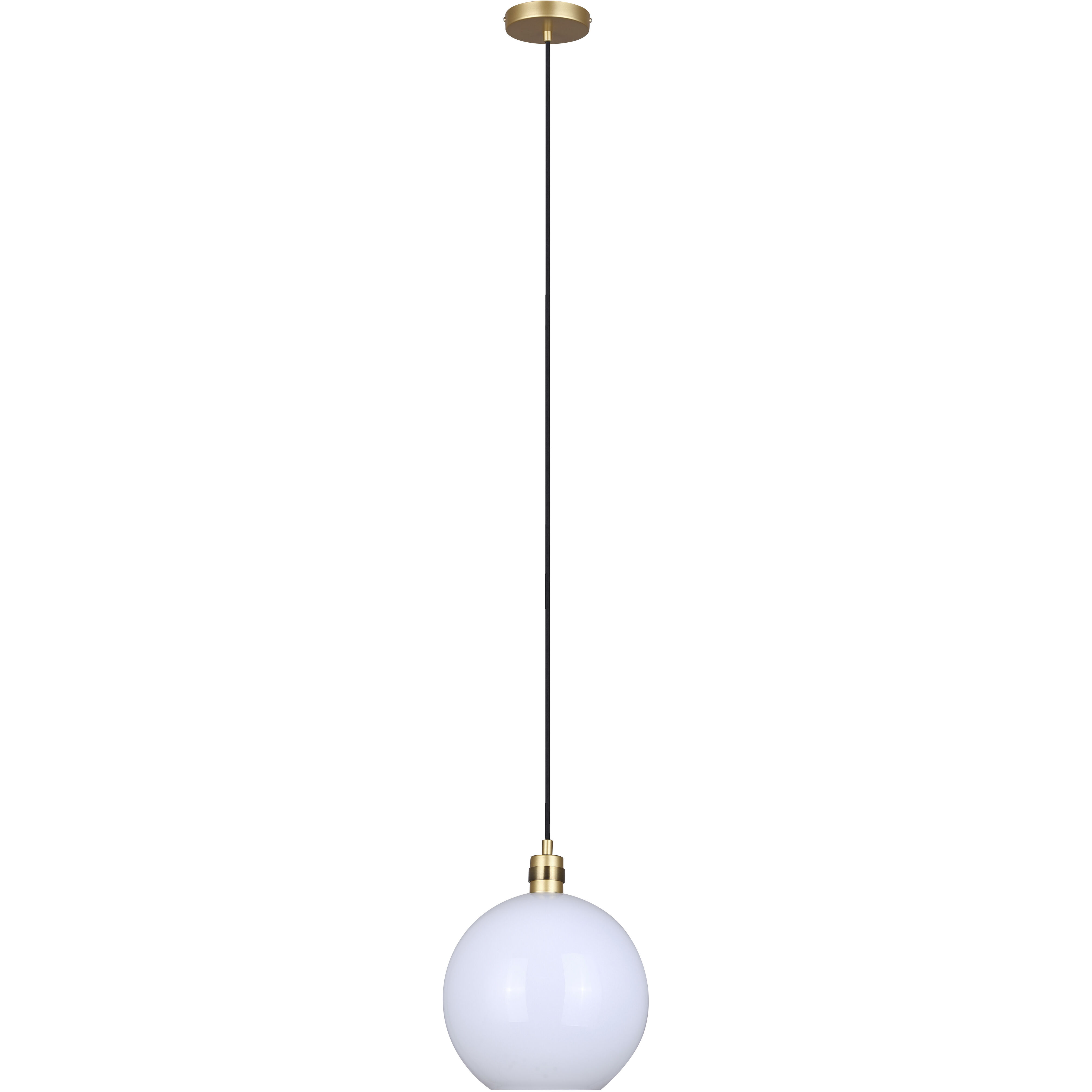 Monroe 1 Light 11.75 inch Gold Pendant Ceiling Light