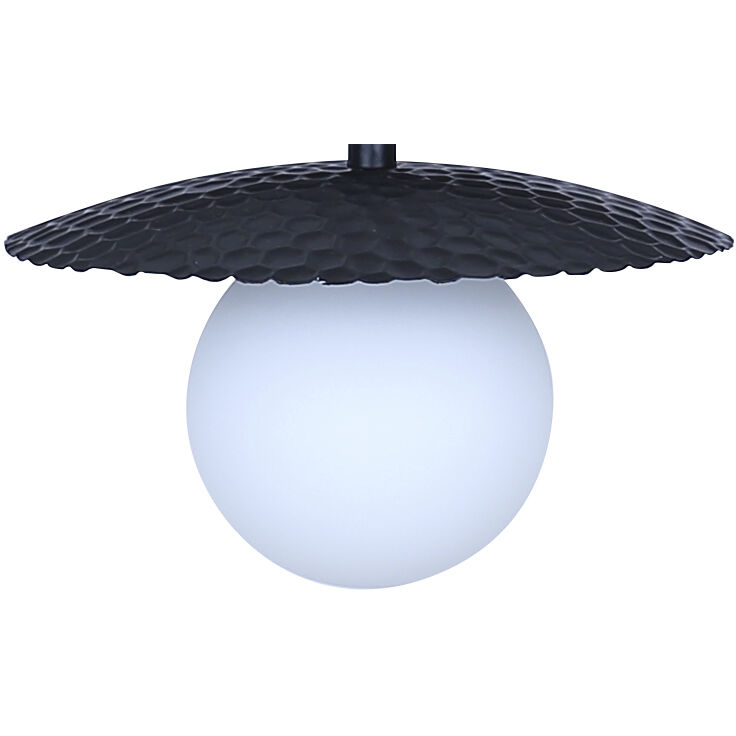 Mierka 3 Light 32.5 inch Black Pendant Ceiling Light