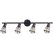 Madison 4 Light Graphite Track Ceiling Light