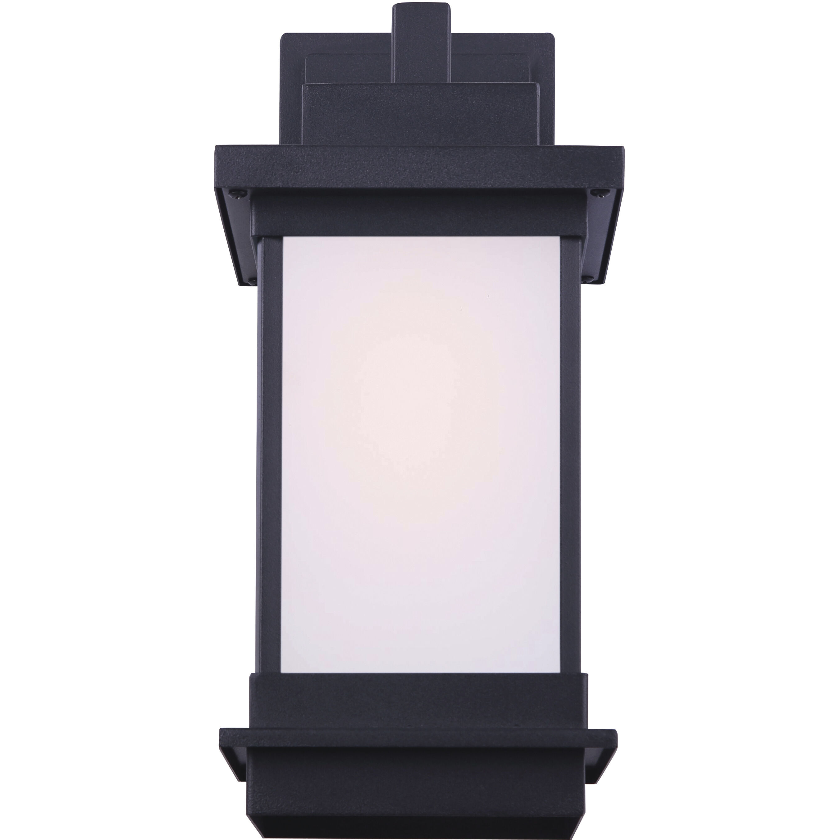 Madison 1 Light 15 inch Black Outdoor Wall Light