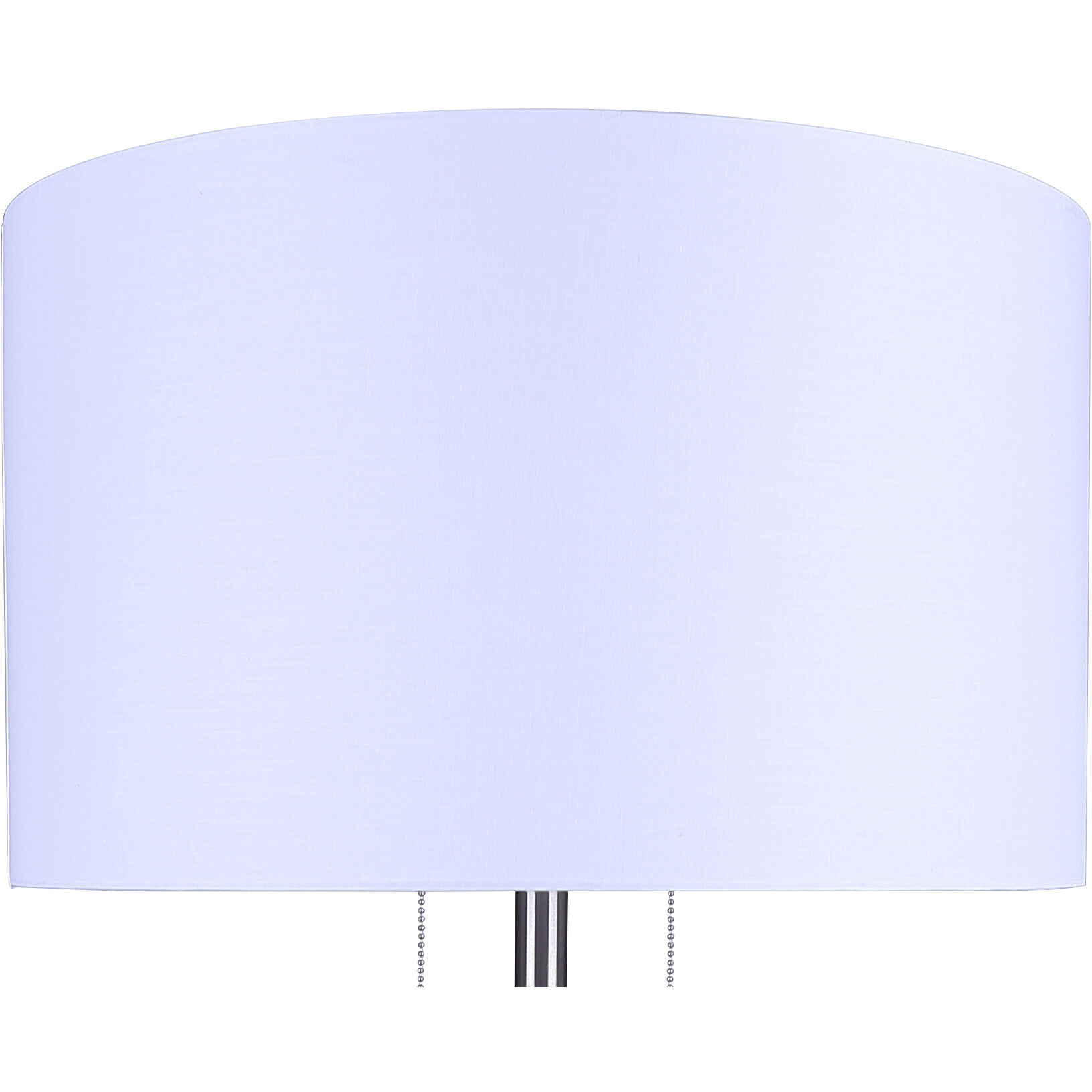 Clara 61 inch 100.00 watt Brushed Nickel Floor Lamp Portable Light