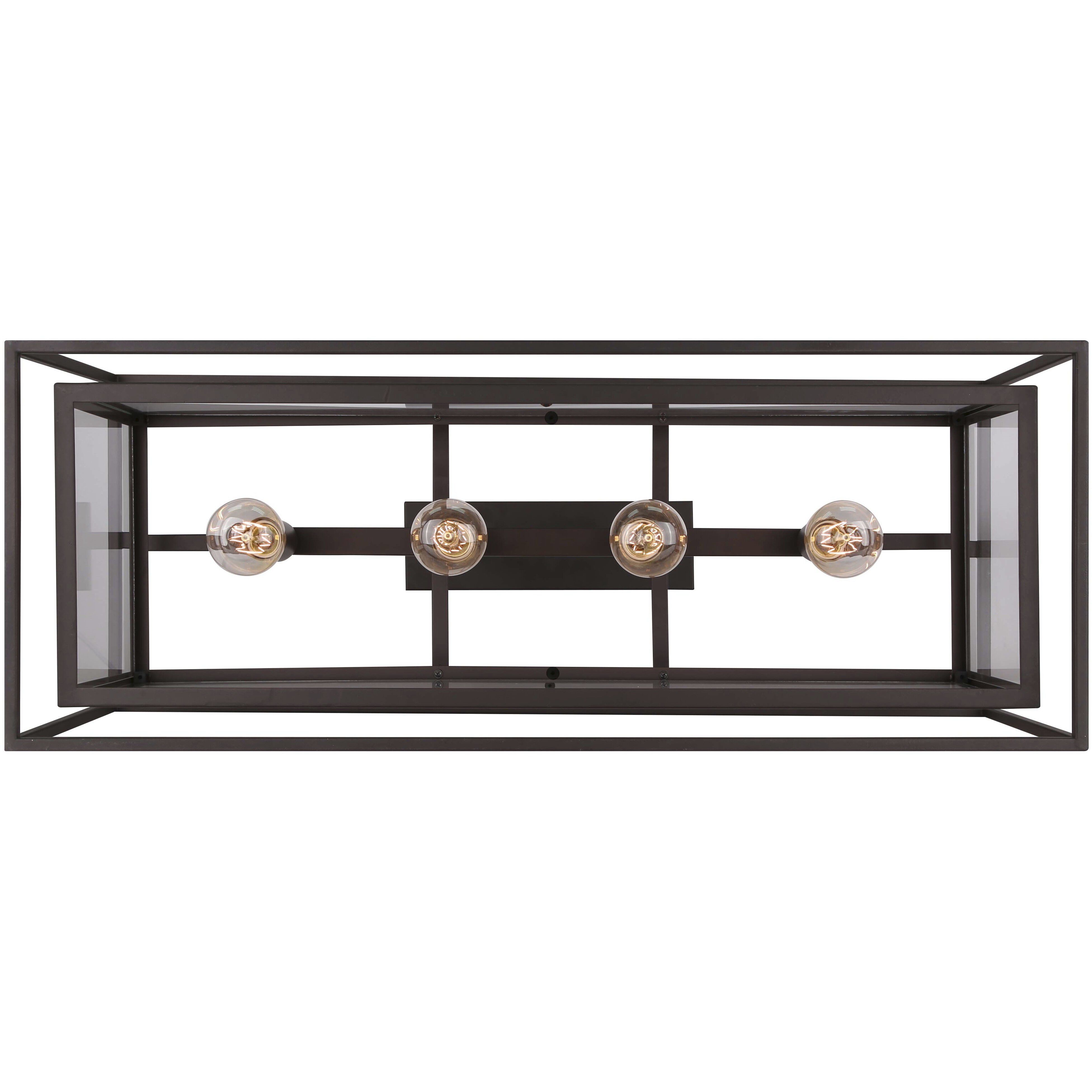Isola 4 Light 32.25 inch Oil Rubbed Bronze Chandelier Ceiling Light