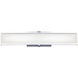 Pax LED 24 inch Chrome Vanity Light Wall Light