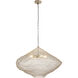 Warren 4 Light 33.5 inch Antique Brass Pendant Ceiling Light