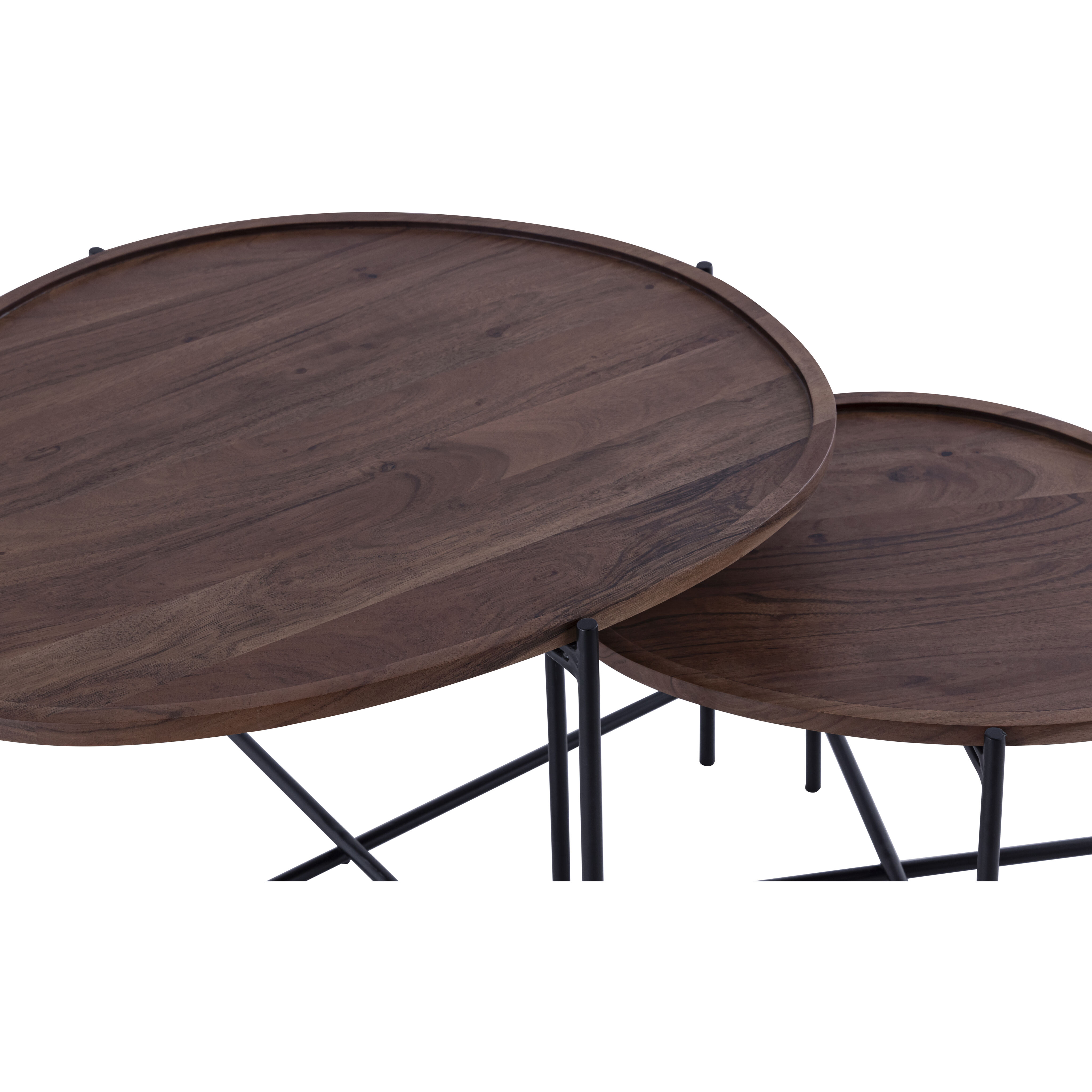 Koda 26 X 23 inch Walnut Table Set
