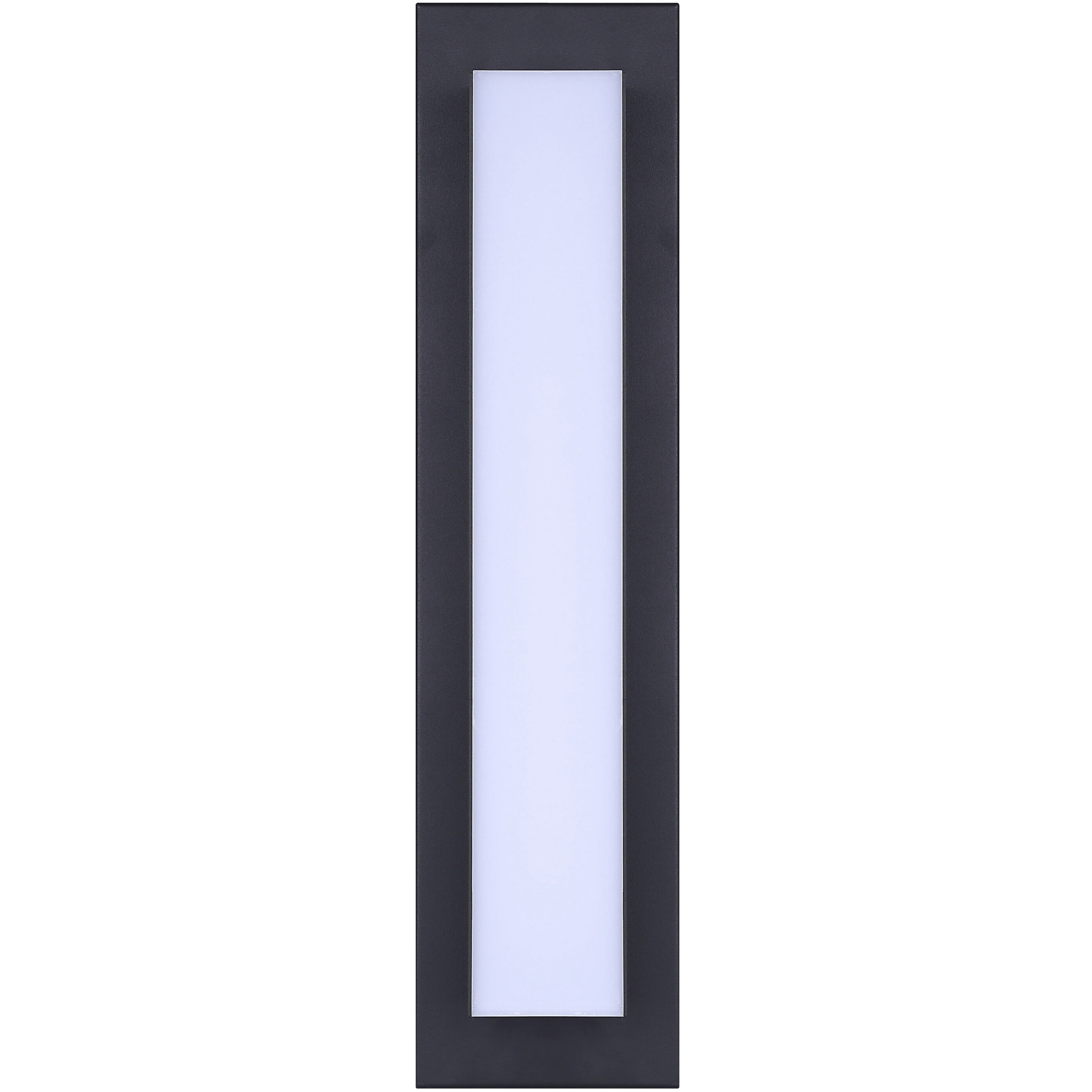 Amani LED 17.75 inch Black Outdoor Wall Lantern