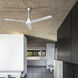 DC 60 inch White Industrial Ceiling Fan