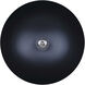 Eddie 15.5 inch Black Semi-Flush Mount Ceiling Light