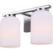 Bram 2 Light 12.50 inch Bathroom Vanity Light
