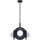 Payton 4 Light 16.88 inch Black Chandelier Ceiling Light
