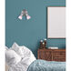 Omni 2 Light 13 inch Brushed Pewter Ceiling/Wall Light Ceiling Light