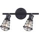 Madison 2 Light Graphite Track Ceiling Light