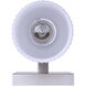 Bram 1 Light 6.25 inch Brushed Nickel Vanity Fixture Wall Light
