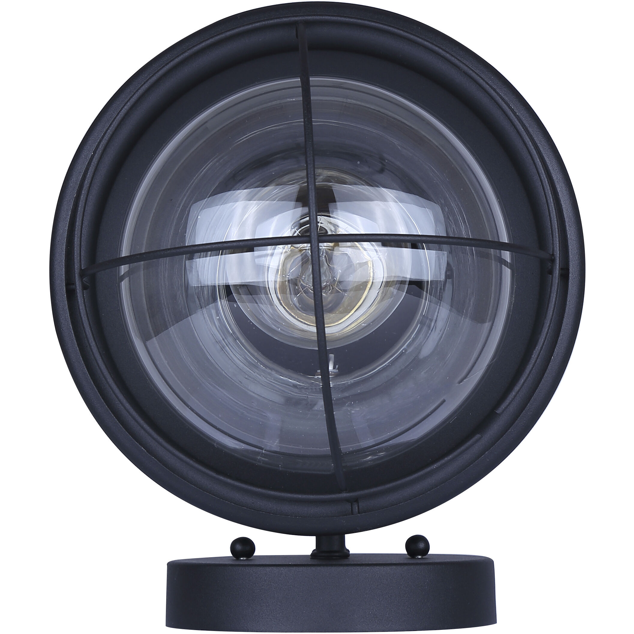 Alaric 1 Light 12.63 inch Black Outdoor Wall Lantern