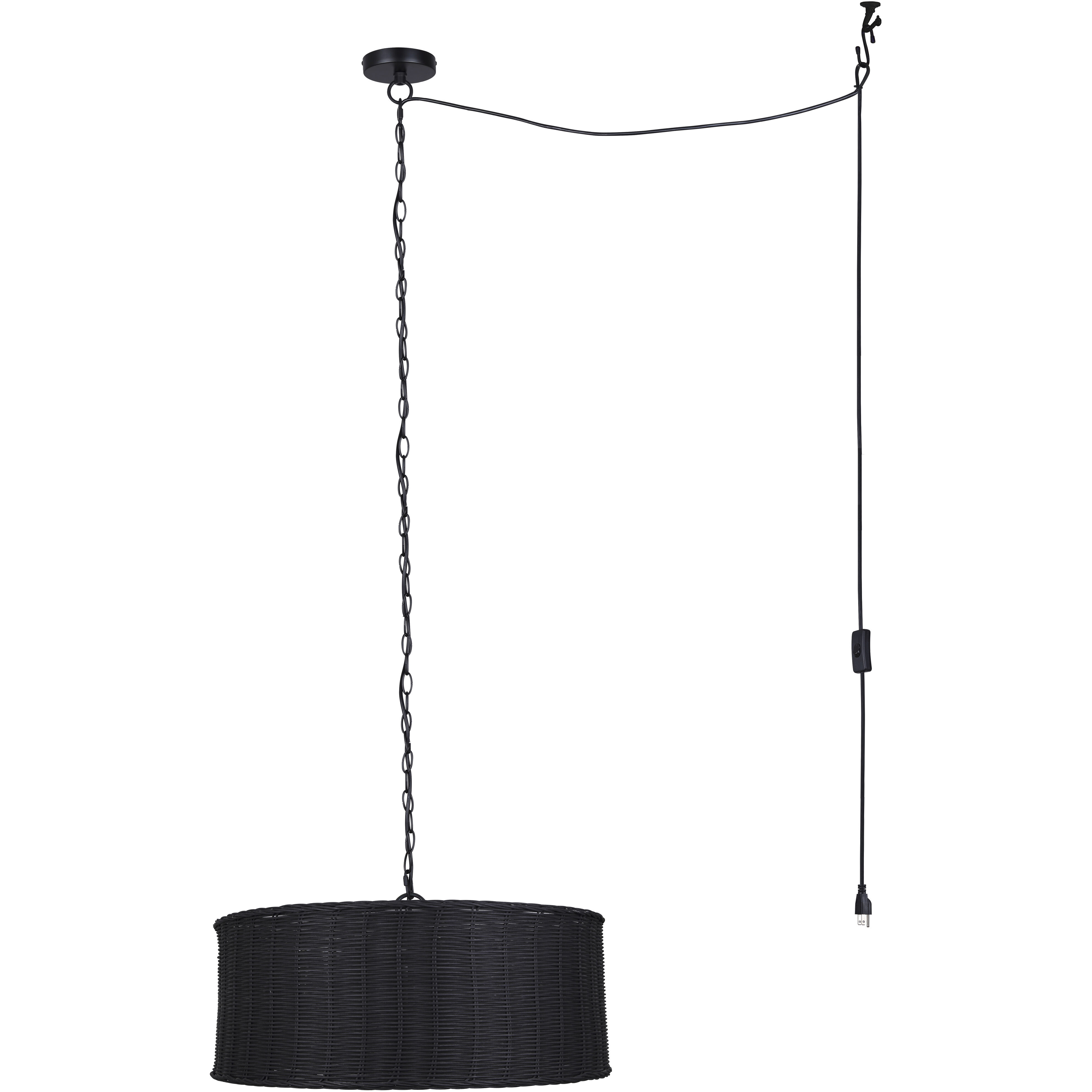Granna 5 Light 23 inch Black Chandelier Ceiling Light