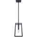 Madison 1 Light 7 inch Black Pendant Ceiling Light