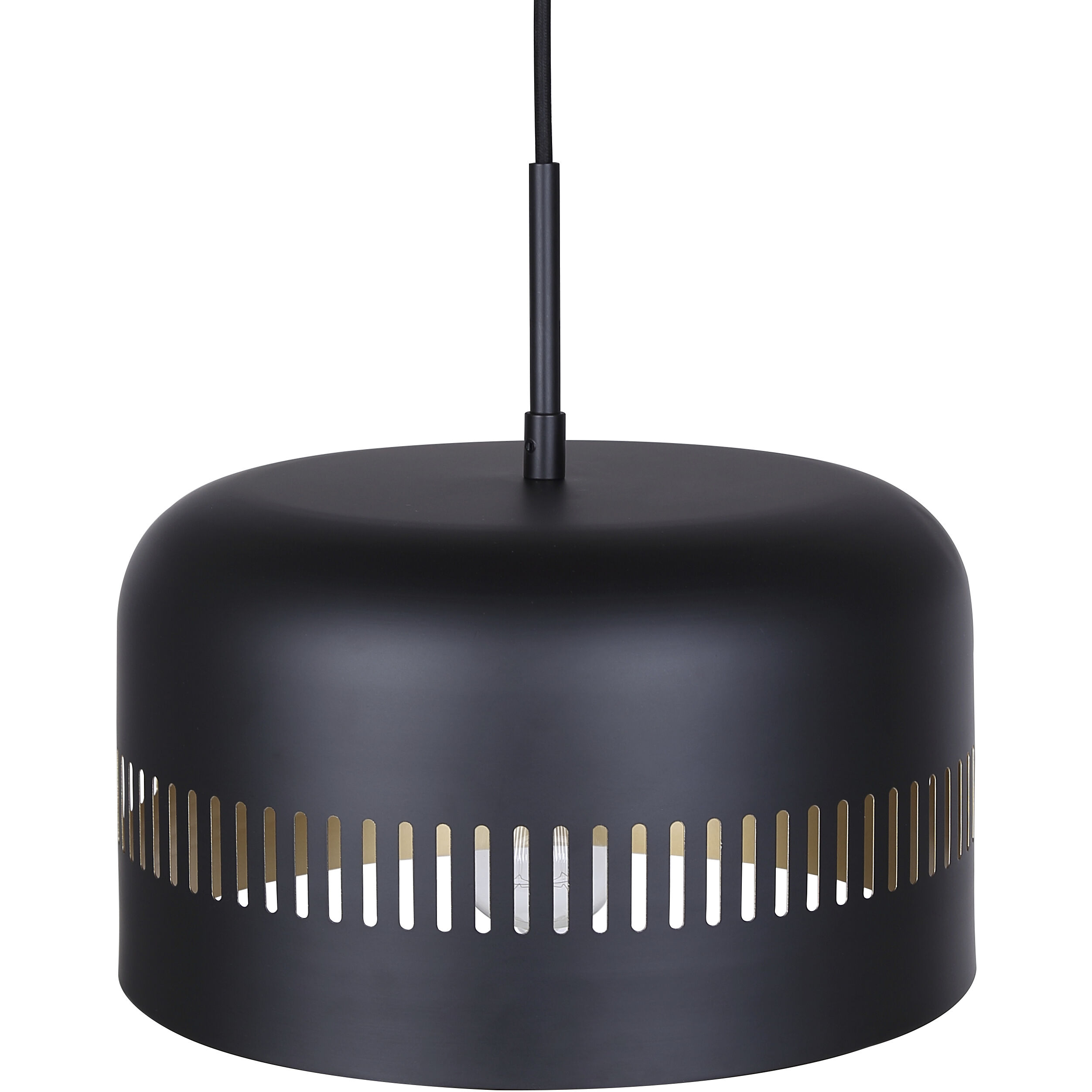 Miles 1 Light 13 inch Black Pendant Ceiling Light