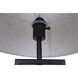 Willow 26 inch 100.00 watt Matte Black Table Lamp Portable Light