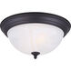 Madison 2 Light 13 inch Oil Rubbed Bronze Flush Mount Ceiling Light