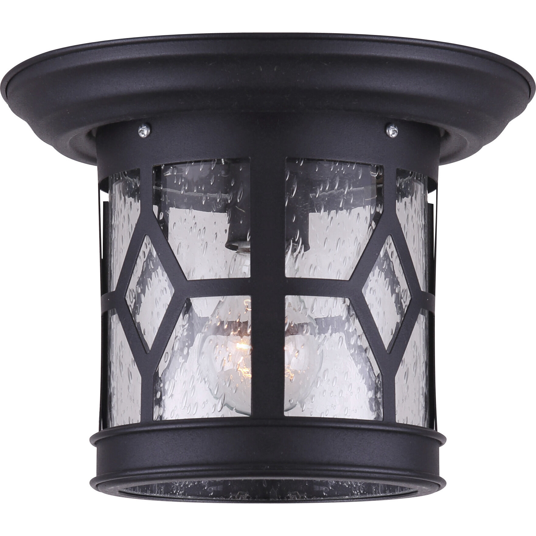 Madison 1 Light 8 inch Black Outdoor Downlight 