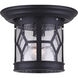 Madison 1 Light 8 inch Black Outdoor Downlight 