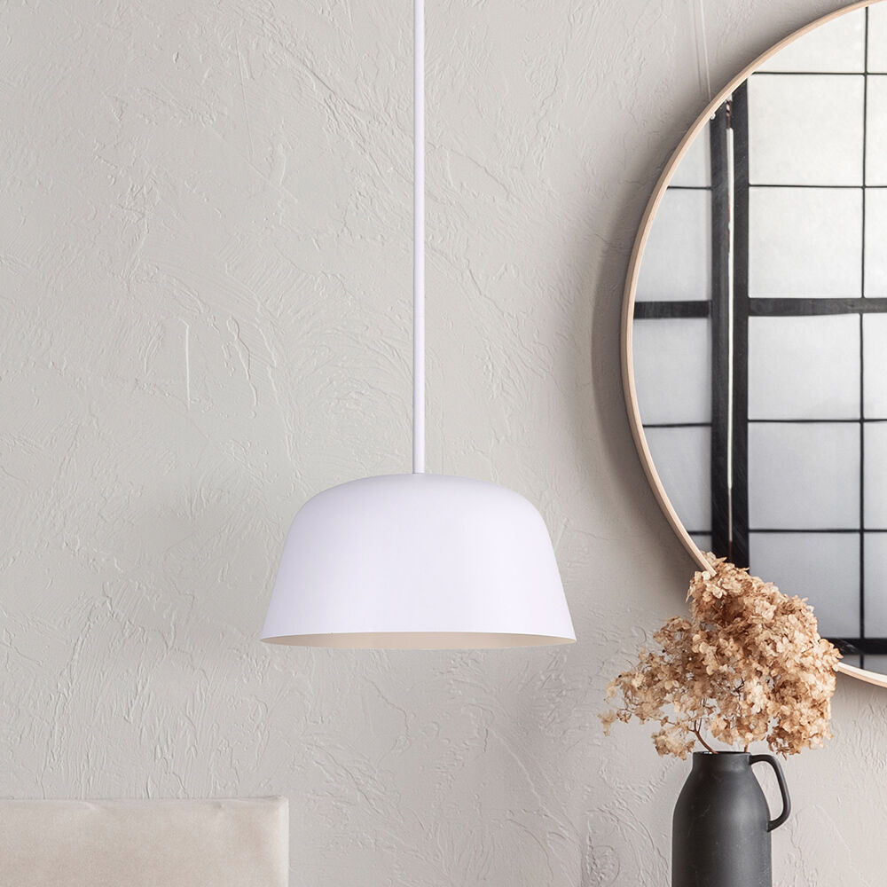 Kiliam 1 Light 12.63 inch Matte White Pendant Ceiling Light