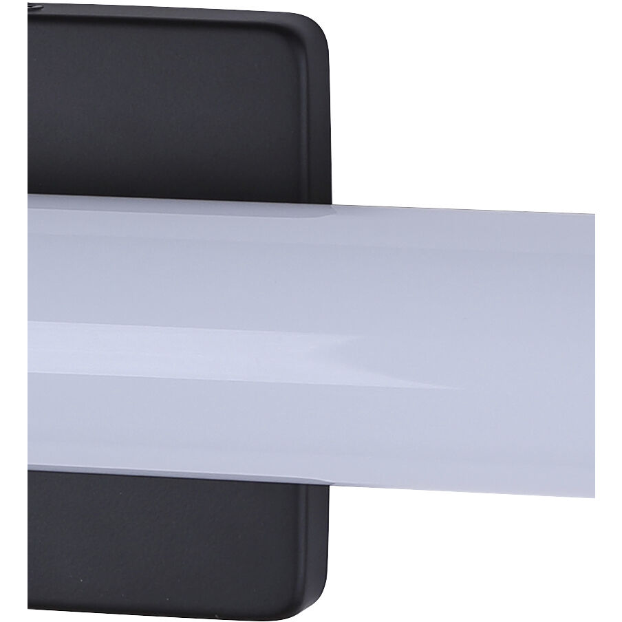 Osten LED 30 inch Black Vanity Light Wall Light