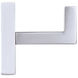 Bishop Brushed Nickel Towel Hook