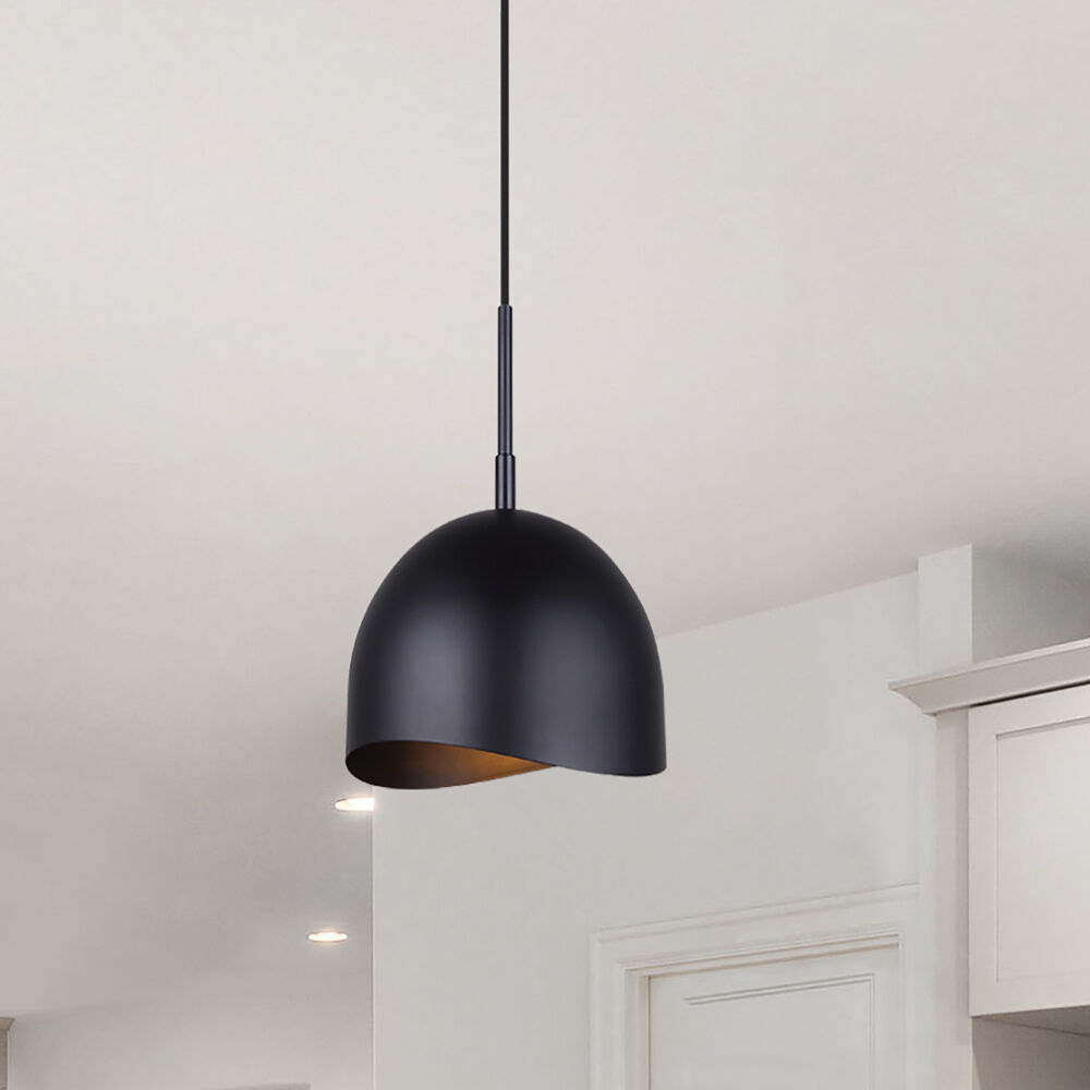 Henlee 1 Light 9 inch Black Pendant Ceiling Light