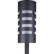 Tayla 1 Light 62 inch Black Outdoor Post Light