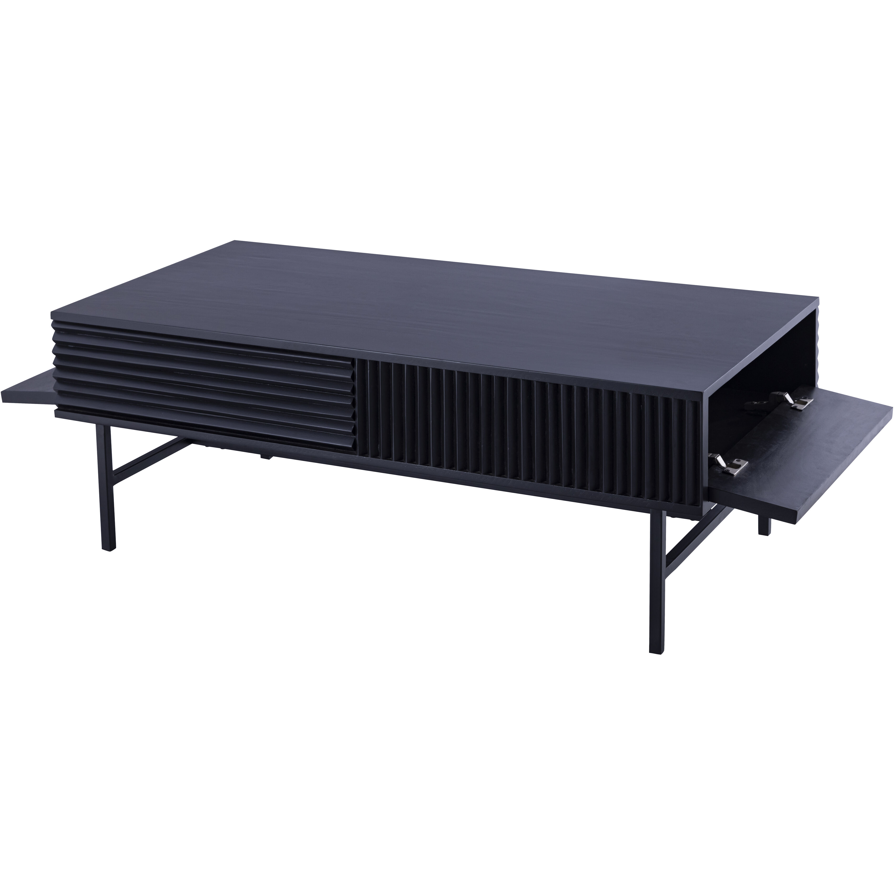 Mez 48.75 X 23.5 inch Black Coffee Table