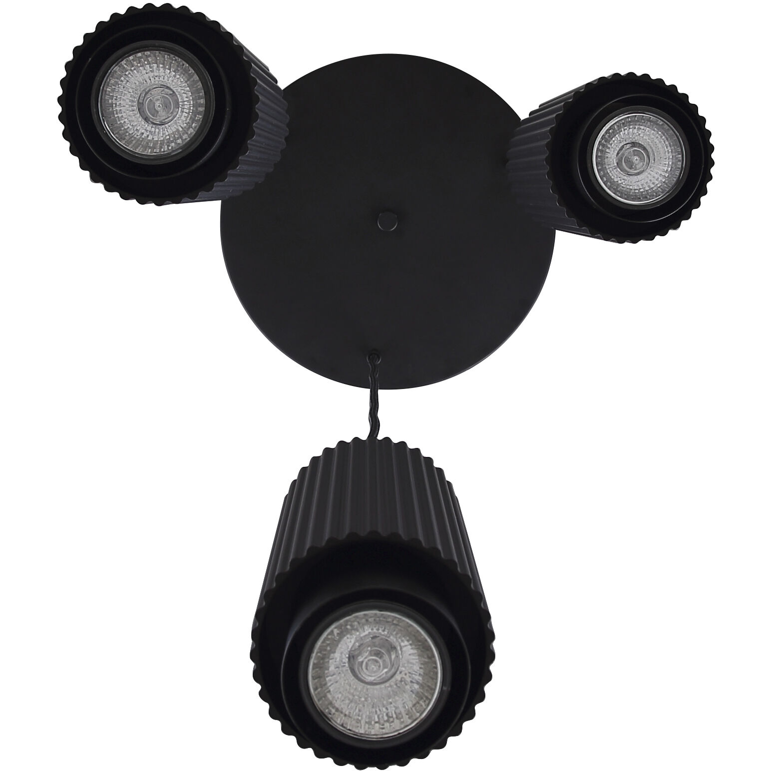 Cohen 3 Light 13 inch Black Pendant Ceiling Light