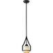 Madison 1 Light 7 inch Rubbed Antique Bronze Pendant Light Ceiling Light