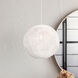 Leona 1 Light 15 inch White Pendant Ceiling Light