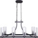 Madison 8 Light 34 inch Oil Rubbed Bronze Chandelier Ceiling Light