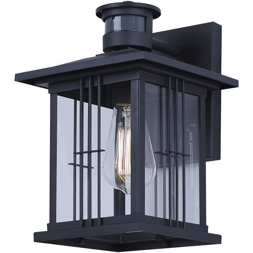 Grant 1 Light 12 inch Black Outdoor Wall Lantern
