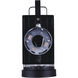 Madison 1 Light 12 inch Matte Black and Rope Outdoor Wall Light